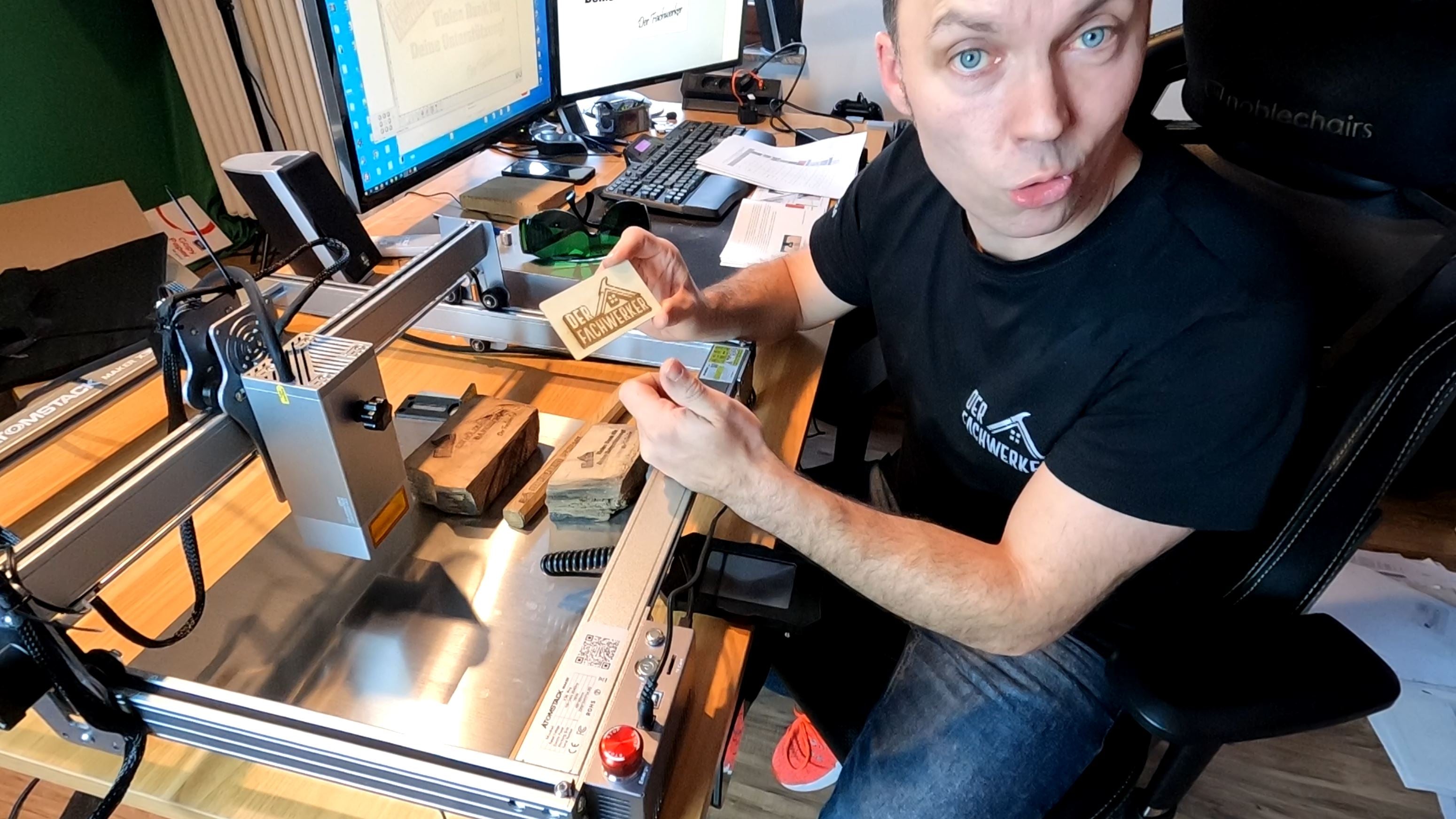 Graviertes Firmenlogo - Einzigartiger Werbeplatz auf Sparren