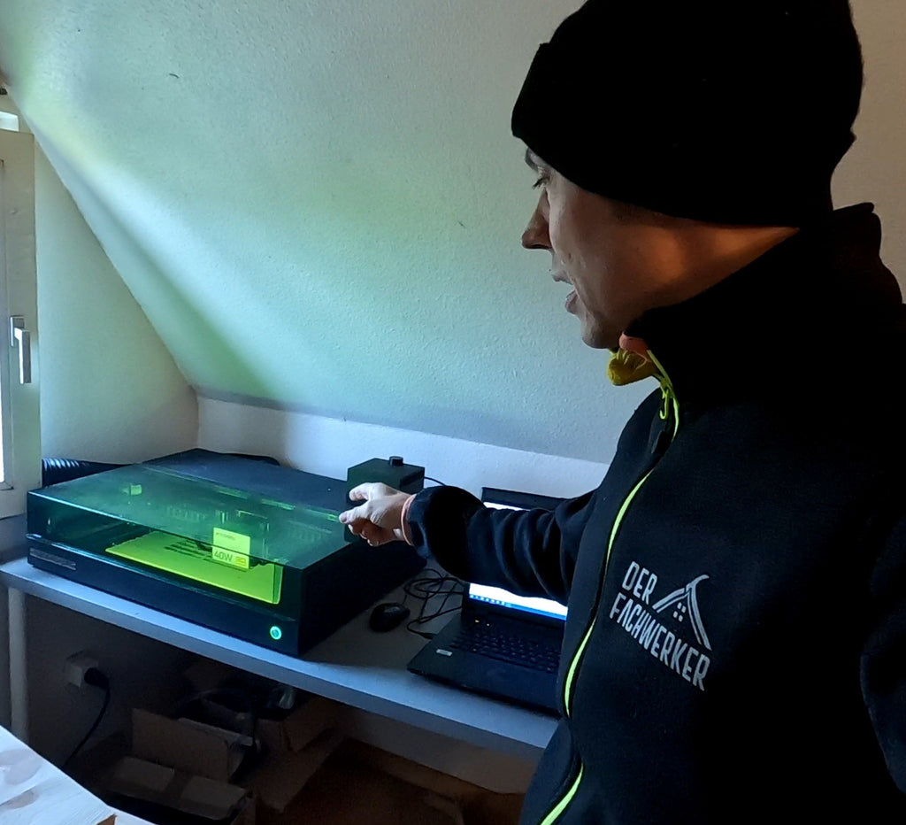 Eigene Inschrift auf Dachsparren