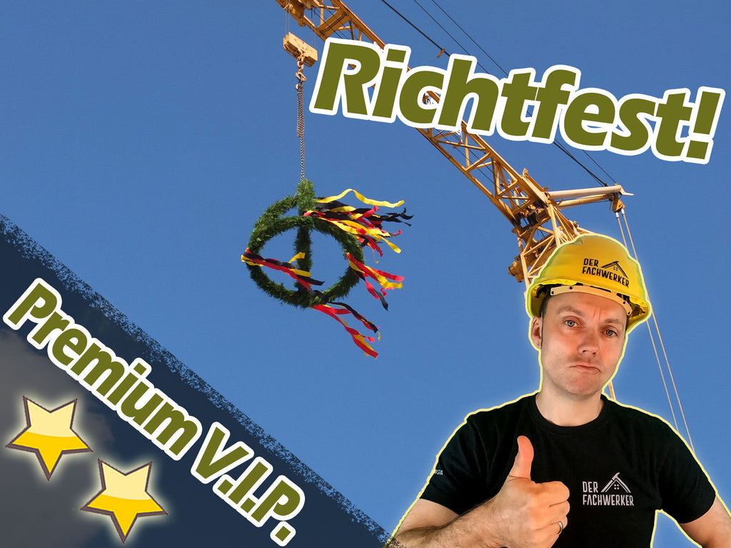 Persönliche Einladung zum Richtfest!
